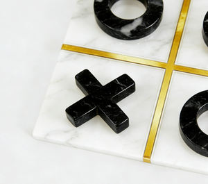 ชุดหมากรุกอะคริลิกหรูหราแบบกำหนดเอง คอลเลกชันวอเตอร์เดล เกมลูไซต์ ของตกแต่งโต๊ะหมากรุกในร่ม เกมติ๊กแทคโท - Product Image 4