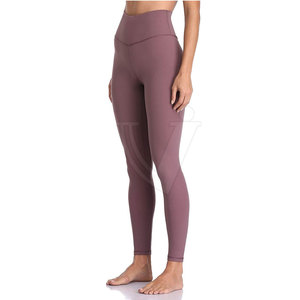 Fitness Elastic Waist Yoga <b>Leggings</b> Mid Waist Solid <b>Pattern</b> Made in Pakistan Reasonable Price Best Quality Breathable - Product Image 4
