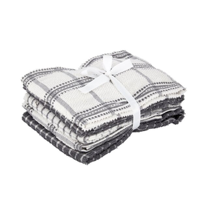 Juego de toallas de té con diseño personalizado para el hogar, paño de lino suave estampado, 100% algodón orgánico, certificado GOTS, logo personalizado de alta calidad, novedad - Product Image 6