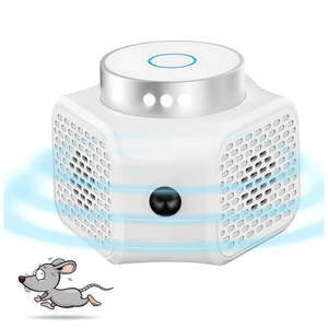 Repelente Ultrasónico Inteligente para Plagas, Repelente de Roedores Enchufable con LED, Disuasivo para Ratones 4 en 1, Repelente de Ardillas que Emite Ondas Ultrasónicas - Product Image 3