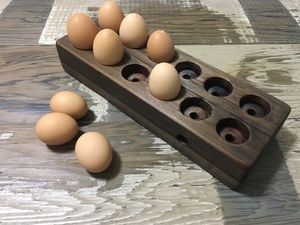 REUSABLE HIGH QUALITY WOODEN EGG HOLDER FOR FARM KITCHEN and Market Use Kitchenware Eggs Tray for Keed Egg Safe - Product Image 4