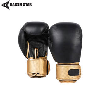 ถุงมือชกมวย PU ระดับมืออาชีพสำหรับฝึกซ้อมคิกบ็อกซิ่ง ระบายอากาศได้ดี ซับเหงื่อ ป้องกันรังสียูวี สายรัดข้อมือแบบตีนตุ๊กแก - Product Image 2
