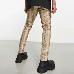 กางเกงหนังแท้สำหรับผู้ชายตามสั่ง - Product Image 2