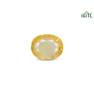Saphir Jaune Naturel Facetté (Pukhraj) - 9,19 Carats, Clarté VVS, Formes Multiples - Product Image 1