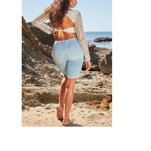 Nouveautés d'été Fashion Jean Skirt Shorts Sexy Plus Size Wholesale Denim Jean Shorts Femmes du fournisseur BD - Product Image 6