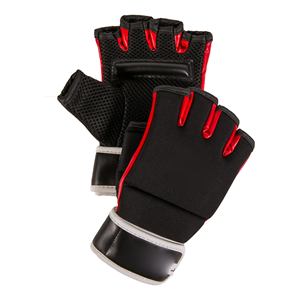 Guantes de Artes Marciales de Cuero Unisex Populares con Absorción de Humedad y Cierre de Velcro para Entrenamiento de Taekwondo - Product Image 4