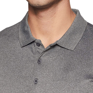 Polo de la mejor calidad para hombre, jersey de color gris, ropa informal de diseño liso, Polo de talla grande con diseño y talla personalizados - Product Image 4