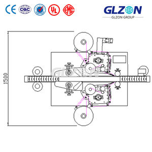 Machine d'étiquetage entièrement automatique à double position |   Applicateur de précision à grande vitesse pour l'avant et l'arrière, étiquetage enveloppant - Product Image 5