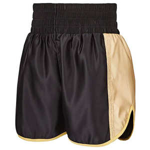 2024 último personalizado al por mayor hecho en fábrica de secado rápido pantalones cortos de boxeo para hombres elástico de cintura media patrón sólido sublimado ROPA DE LUCHA - Product Image 5