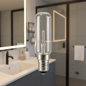 TUBULAR CL E14 40W Incandescent <b>Bulbs</b> 220/240V 26x80 - Product Image 3