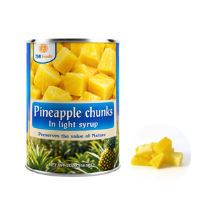 Fabricante Vietnamita Ofrece Deliciosos Trozos de Piña Enlatados en Almíbar Espeso, Empacados en Latas de Varios Tamaños - Product Image 1