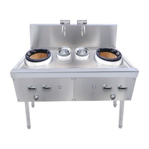 Restaurant commercial hôtel Wok brûleur <span class=keywords><strong>cuisson</strong></span> chinois Wok cuisinière <span class=keywords><strong>de</strong></span> haute qualité - Product Image 2
