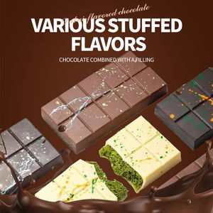 Chocolate Estilo Dubái con Manteca de Cacao, Pasta de Pistacho y Relleno de Harina de Coco - un Snack Popular con Sabor a Chocolate con Nueces - Product Image 2