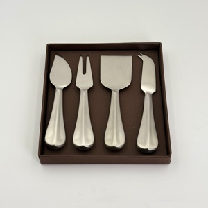 Ustensiles de cuisine, couteaux à beurre, couteaux à pizza, trancheuse à fromage, outils à fromage, ensemble de couteaux à fromage en acier inoxydable pour la cuisine - Product Image 5