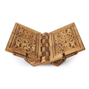 TS020 Atril de Escritorio de Madera para Uso en Bibliotecas con Orificios para Organización en Stock - Product Image 2