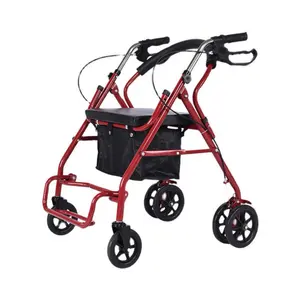 Aid rollator rehabilitation walker for disabled elderly with shopping cart