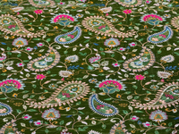 Tissu en velours brodé élégant pour la mode nuptiale, robes de soirée, vêtements de créateurs et production de vêtements