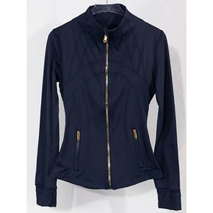 Chaqueta de Yoga con Cuello Alto para Mujer, Ropa Deportiva para Gimnasio, Correr, Fitness, Entrenamiento, Ropa Deportiva Activa - Product Image 1