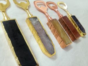 Bouchons de bouteille de vin en pierres précieuses, 100 pièces fabriqué à base de pierres précieuses, idéal pour les magasins de vin et fournitures de bar - Product Image 3