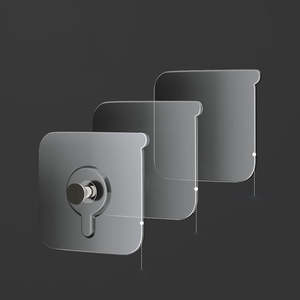 Gancho Adhesivo de PVC sin Perforaciones ni Rastro, Tipo Adhesivo sin Clavos, para Colgar Colgantes en la Pared de la Cocina - Product Image 3