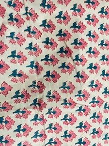 <b>Large</b> Cotton Quilted Duffle Tote Shoulder <b>Bag</b>, Floral Print Washable Eco friendly Yoga Shopping <b>Beach</b> Boho Weekender <b>Bags</b> - Product Image 3