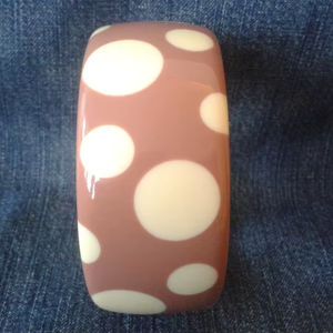 Brazaletes de resina de vidrio de marca grande Lavintage grande de moda - Product Image 1