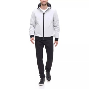 แจ็คเก็ตบุนิ่มกันน้ำสำหรับผู้ชายใหม่สำหรับกีฬากลางแจ้งเสื้อแจ็คเก็ตบุโลโก้ออกแบบได้ตามต้องการ - Product Image 6