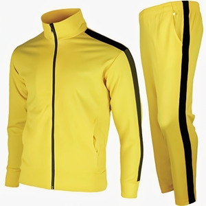 Chándal de hombre ajustado personalizado de alta calidad, conjunto de chándal deportivo, precio al por mayor, transpirable para exteriores - Product Image 3