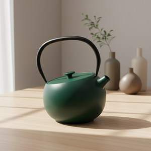 Tetera de Hierro Fundido de Estilo Minimalista de Primera Calidad 3009443-0.8, 800 ml, Interior Esmaltado, Auténtico Juego de Regalo Cultural Japonés, Malla de Acero Inoxidable - Product Image 4