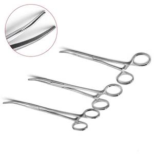 Pinzas Mosquito de Grado Quirúrgico, Pinzas Hemostáticas con Bloqueo de 5 Pulgadas, Construcción Duradera de Acero Inoxidable, Kit de Sutura - Product Image 6