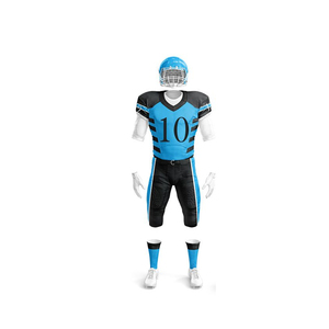 Conjunto de Uniforme de Fútbol Americano Reversible de Alta Calidad, Diseño Personalizado Sublimado, Transpirable, de Secado Rápido y Manga Corta - Product Image 2