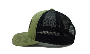 6 Panneau Trucker Chapeau Personnalisé En Cuir Patch Snapback Maille Adulte Mode Sport Casquette En Plein Air Chasse Camping Meilleure Casquette Usine - Product Image 3