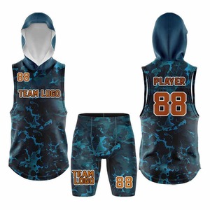 Uniforme de football de compression respirant 7-on-7 Set pour l'uniforme 7on7 sublimé d'été - Product Image 2