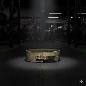 เข็มขัดออกกำลังกายหนังแท้ Rexfit Sports สำหรับการฝึกยกน้ำหนักและเพาเวอร์ลิฟติ้ง ช่วยพยุงระหว่างการออกกำลังกายและการฝึกความแข็งแรง - Product Image 1