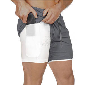 Pantalones Cortos Deportivos Casuales para Hombre, Ecológicos, de Lona, de Secado Rápido, Transpirables, para Deportes en Interiores y Exteriores - Product Image 3