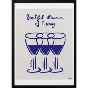 Décoration murale en papier inspirée du vin, élégante et stylée - Product Image 2