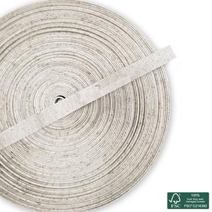 <b>Flat</b> cork cord <b>white</b> superior - Product Image 6