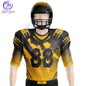 Tissu extensible à manches courtes jaune noir adulte poids léger meilleure conception 2025 équipe sportive porter un uniforme de Baseball de Style Unique - Product Image 5