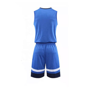 Tenues de basketball personnalisées 2024 avec logo imprimé, en polyester de haute qualité, séchage rapide, grandes tailles, respirantes, ensembles de vêtements de sport en gros - Product Image 5