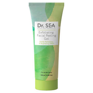 Dr. SEA Cosmetics Gel exfoliant naturel pour le visage de 100 ml, minimise les pores, avec des bienfaits hydratants pour tous les types de peau - Product Image 4