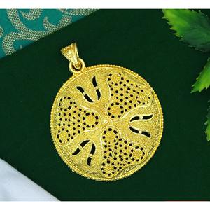 Pendentif breloques dubai indien à la mode plaqué or pendentif ensemble de bijoux de mode bijoux pendentif - Product Image 2