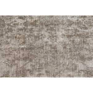 พรมวินเทจตุรกี ขนาด 9.7x12.2 ฟุต พรมขนสัตว์สีเทาลายนามธรรม - Product Image 5