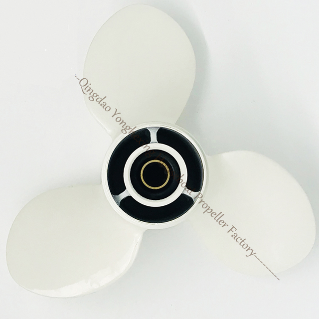 New 9 1/4*11" Aluminum Boat Outboard Propeller with 3 Blades for YAMAHA 63V-45943-00-EL