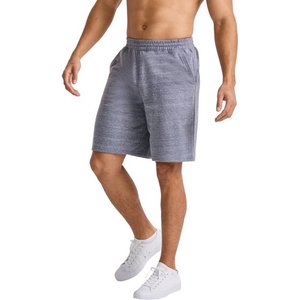 Short d'été en coton et lin respirant pour hommes Pantalon de plage Hawaii de couleur unie Tissage tricoté Hip Hop Polyvalent Streetwear ample - Product Image 1