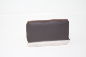 Monedero de viaje para mujer, bolso de mano con cremallera, monederos de cuero puro para mujer, venta al por mayor, último diseño, monederos con cremallera para mujer y Niña - Product Image 4