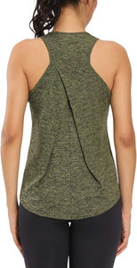 Camiseta sin mangas sin espalda para mujer de la mejor calidad, proveedor OEM en Pakistán, que ofrece estilos personalizados, tela que absorbe la humedad y moda MOQ - Product Image 3