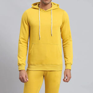 Ensemble de survêtement de sport d'hiver pour hommes en coton 100% de qualité supérieure, taille plus, vente en gros OEM, meilleur prix, vêtements de rue - Product Image 6
