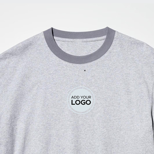 T-shirts personnalisés imprimés 60% coton AIRism 40% polyester, col rond, manches courtes, style Ringer, décontractés - Product Image 6