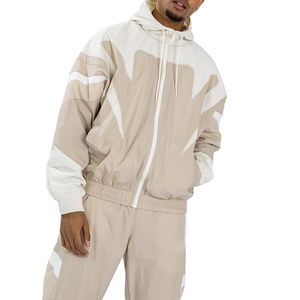 Veste coupe-vent 2 pièces pour femme, OEM, haute qualité, unie, coupe classique, imperméable, légère, écologique, respirante, 100% coton - Product Image 2