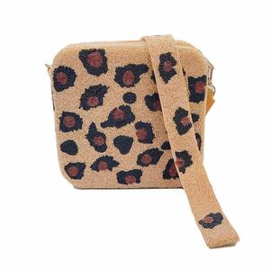 Sac de soirée tendance avec perles et bandoulière amovible - Product Image 1
